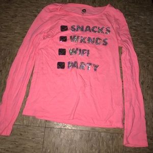 kids pink shirt